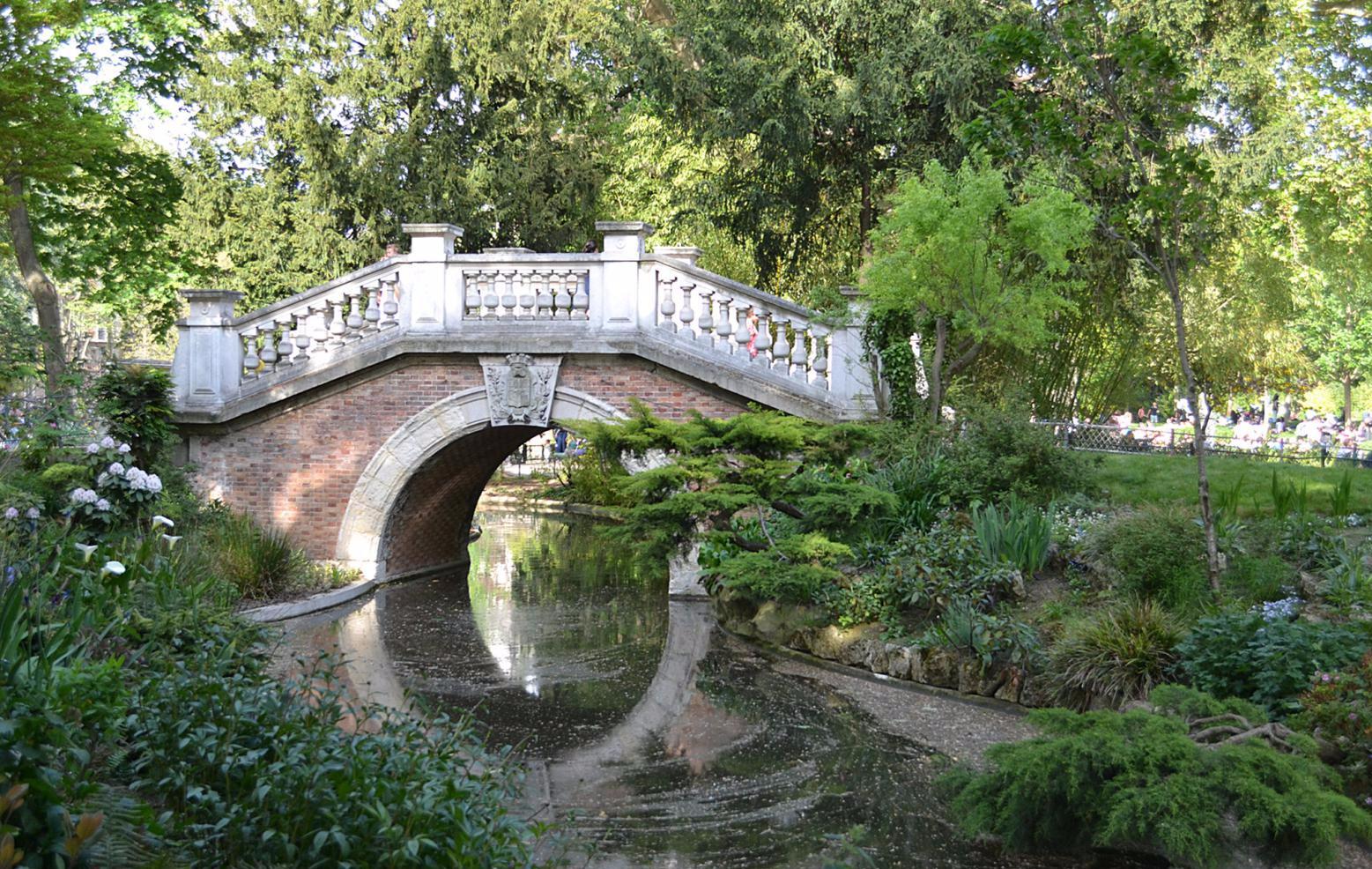 Bridge of Parc Monceau in Paris