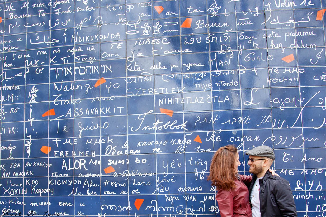 Wall of I love you Paris