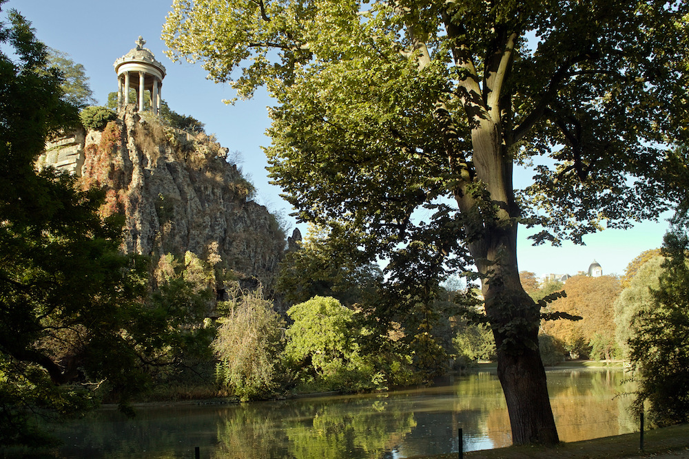 Parc of the Buttes Chaumont Paris