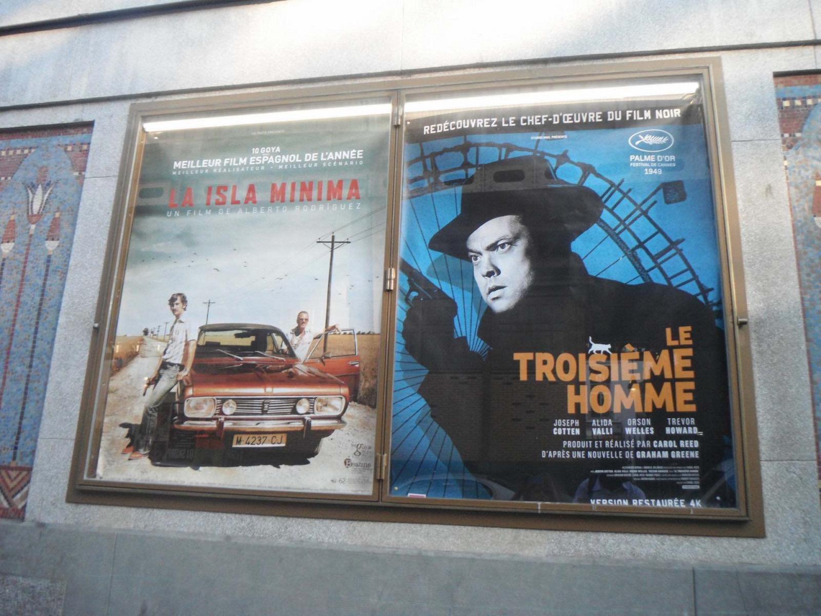 Cinemas of the Latin Quarter, movie posters