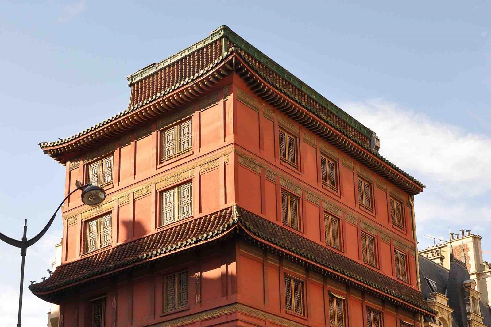 The Loo house: a Chinese pagoda in Paris